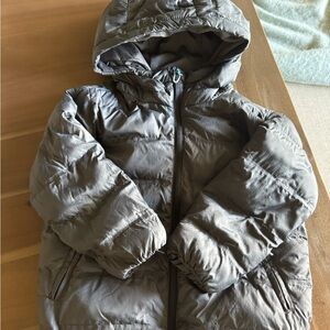 Zara Kids Charcoal Puffer Jacket
